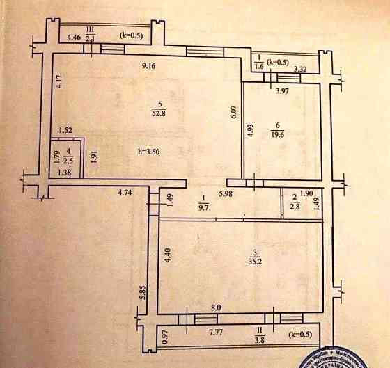 продажа 5-к квартира Днепр, Соборный, 190000 $ Днепр