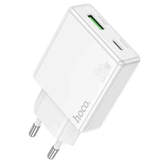 СЗУ Hoco C142A Direct PD20W+QC3.0 (1USB-A/1C) Херсон