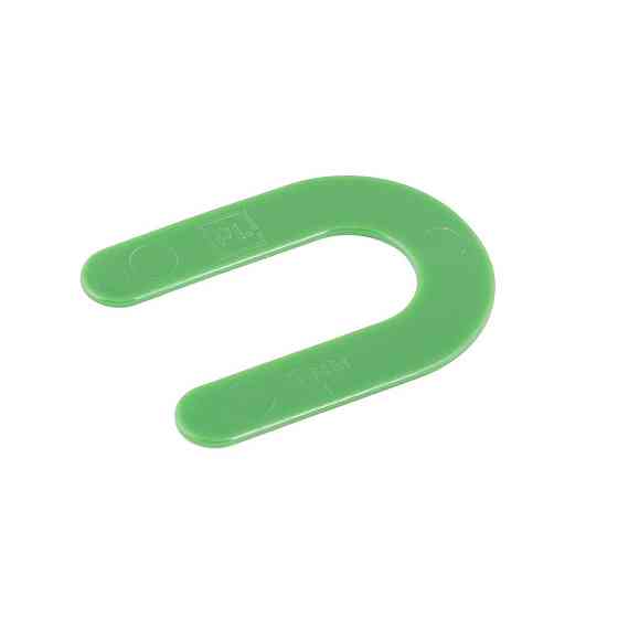 Подкова для укладки керамической плитки MASTERTOOL 1.0 мм набор 50 шт 81-0650 Харків