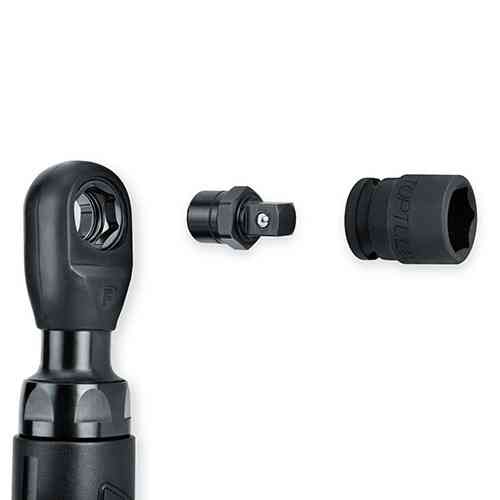 Трещотка пневматическая мини 1/4"/ 3/8"/ 1/4"HEX 54N/m 400об/мин TOPTUL GDAE0402 Харків