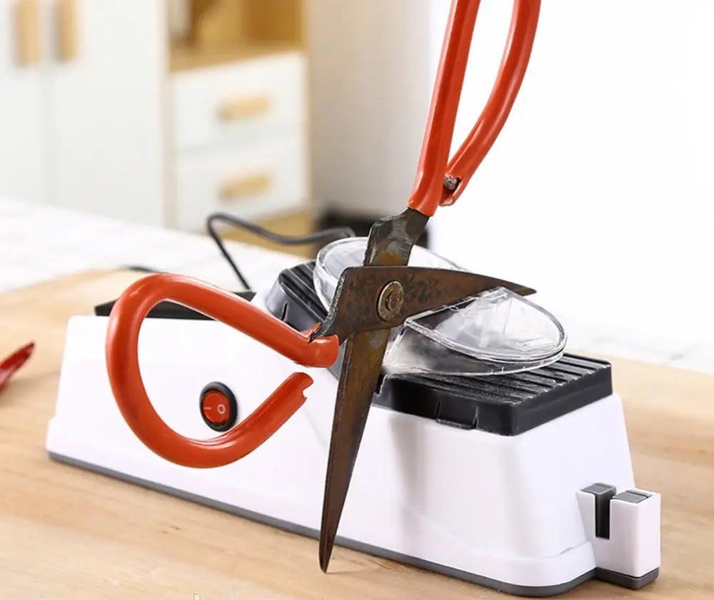 Точилка Електрична для ножів та ножиць Electric Knife Sharpener Косів - зображення 7