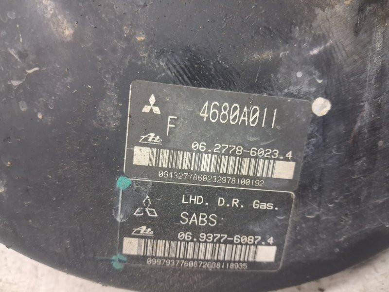 Вакуумный усилитель тормозов Mitsubishi Lancer 2007-2017 4680A011 (Арт. 83234) Киев - изображение 2