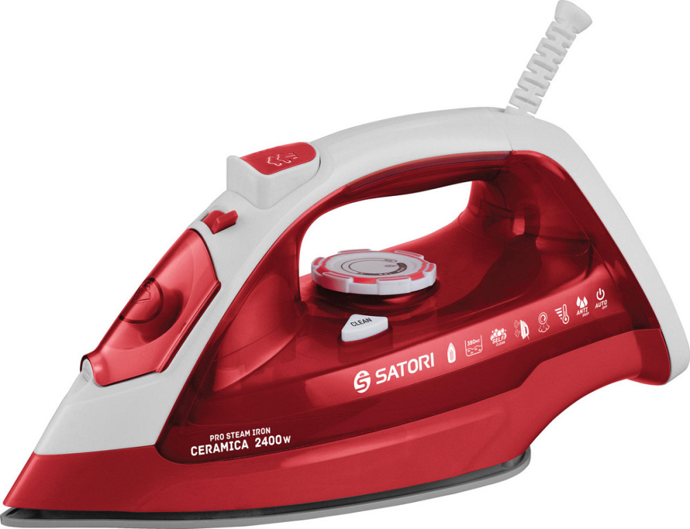 Праска з керамічної підошвою Satori SI-2430-RD Київ - зображення 1