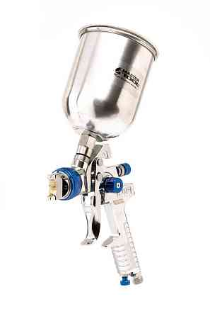 Краскопульт пневматический MASTERTOOL HVLP GLAZE ВАЛБ 600 мл Ø 1,4 мм круглый/плоский факел 150-220  Харків