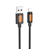 Дата кабель Borofone BX114 Structure USB to Lightning 2.4A (1m) Херсон