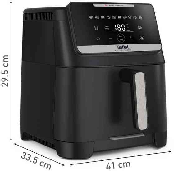 Мультипечь Tefal Easy Fry Silence EY8428E0 1800 Вт черная Киев