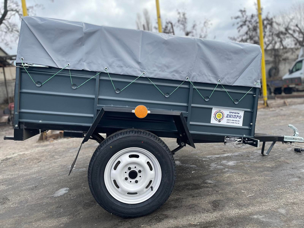 Новий одновісний причіп від виробника причіп Дніпро-150х130х35 та інші Павлоград - зображення 2