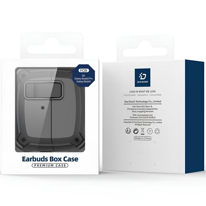 Ударопрочный футляр Dux Ducis Protective Case для Samsung Galaxy Buds 3 / 3 Pro Херсон - зображення 4