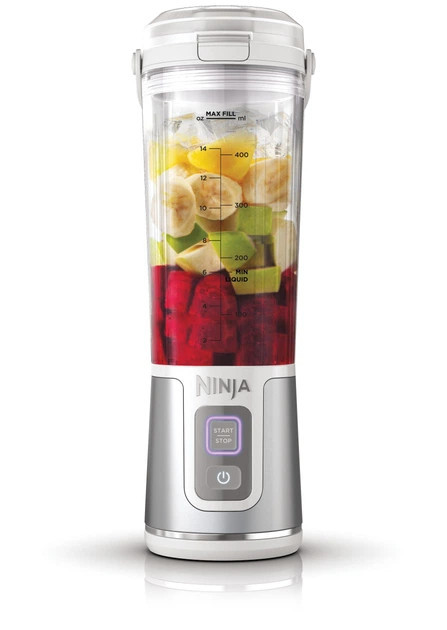Фитнес-блендер аккумуляторный Ninja BC151EUWH 150 Вт серебристый Киев - изображение 2