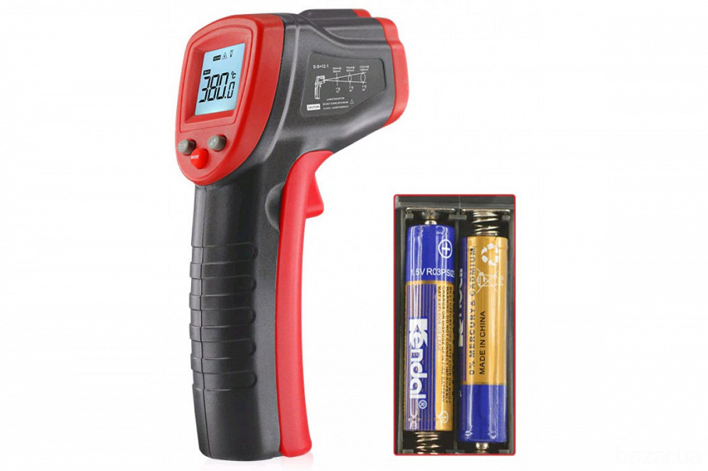 Бесконтактный инфракрасный термометр (пирометр) -50-380°C WINTACT WT320 Харьков - изображение 4