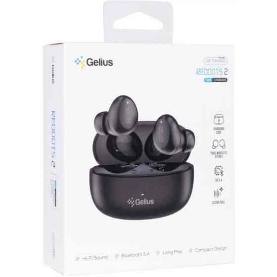 Bluetooth-гарнітура Gelius Reddots 2 GP-TWS050 Black Харків