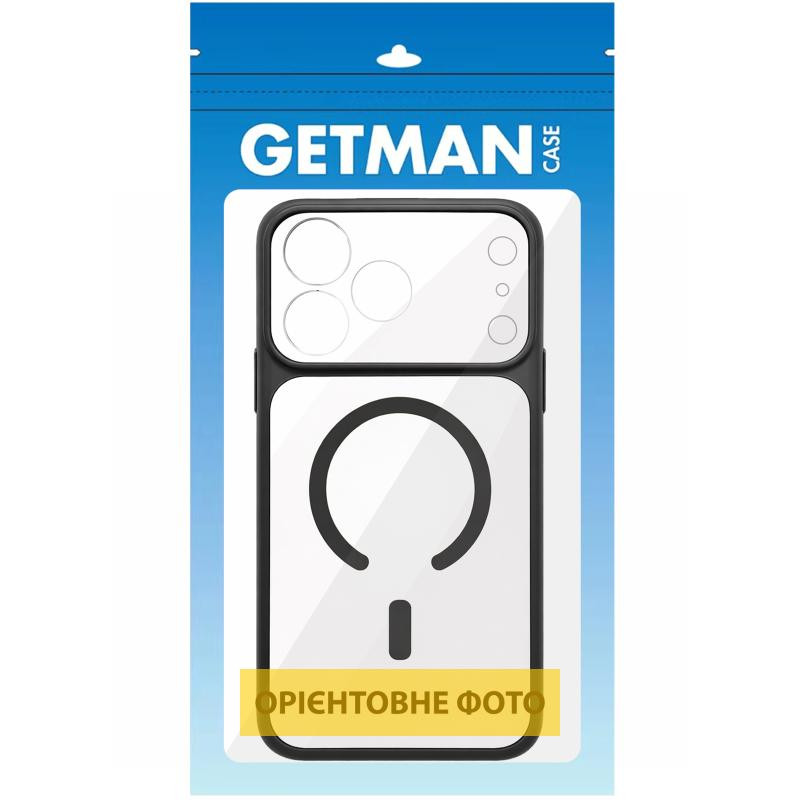 Чехол TPU+PC GETMAN Moon Clear with MagSafe для Apple iPhone 16 (6.1") Херсон - изображение 2