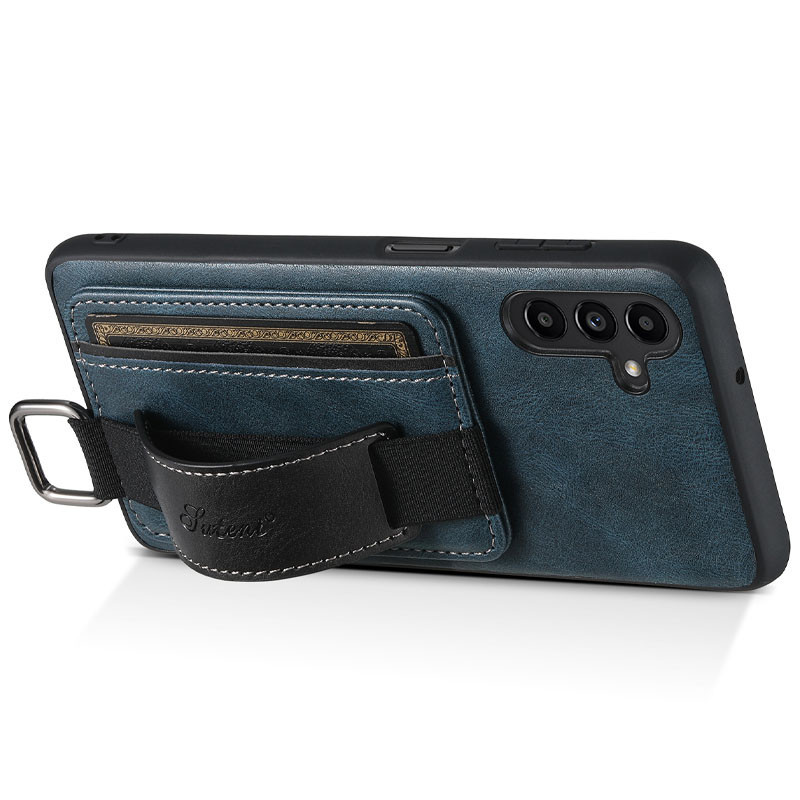Кожаный чехол Wallet case and straps для Samsung Galaxy A14 4G/5G Херсон - зображення 4