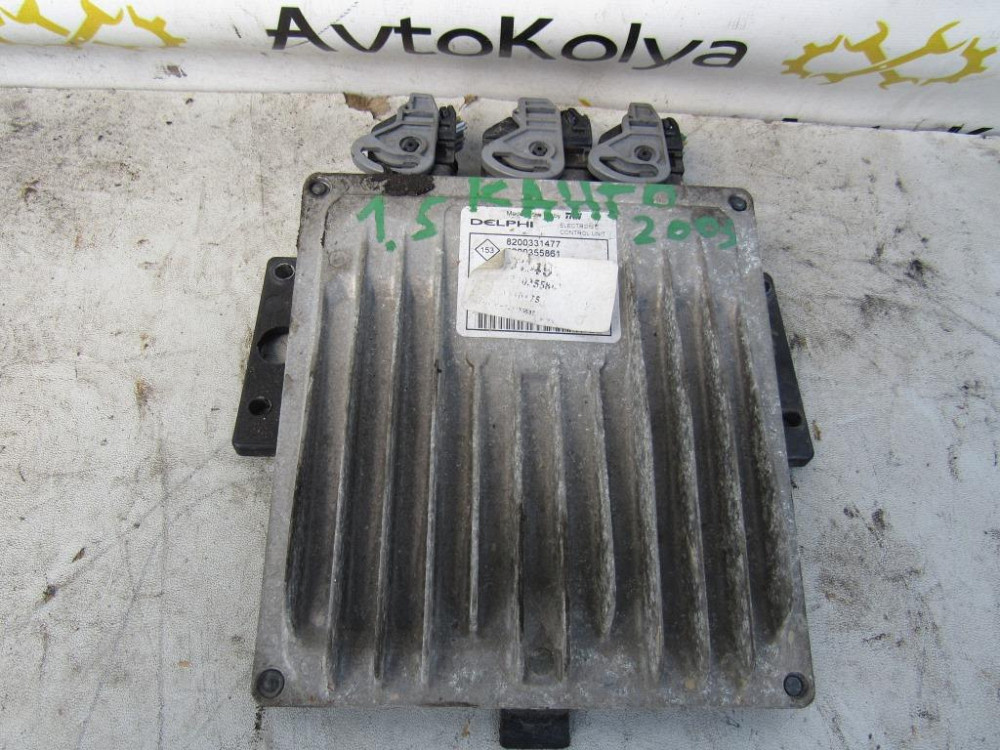 Блок управления двигателем Renault Kangoo 1.5 dci 2003-2007 (8200331477) Ковель - изображение 5