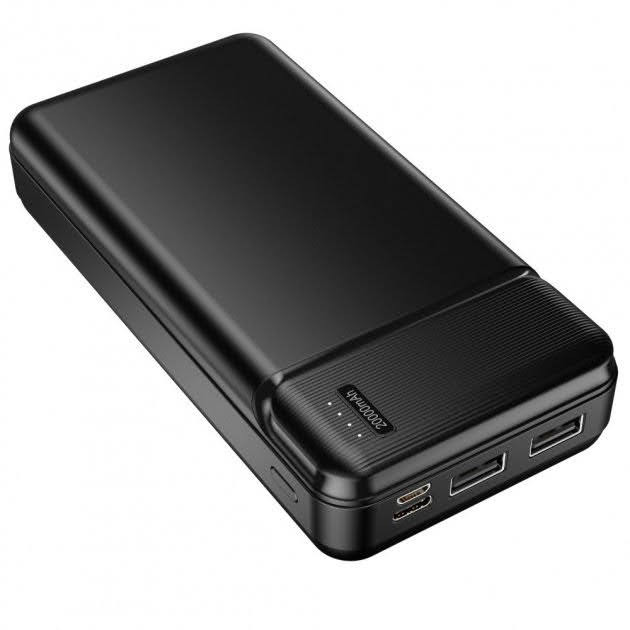 Повербанк Power bank Maxlife 15450 20000 mAh черный Киев - изображение 5