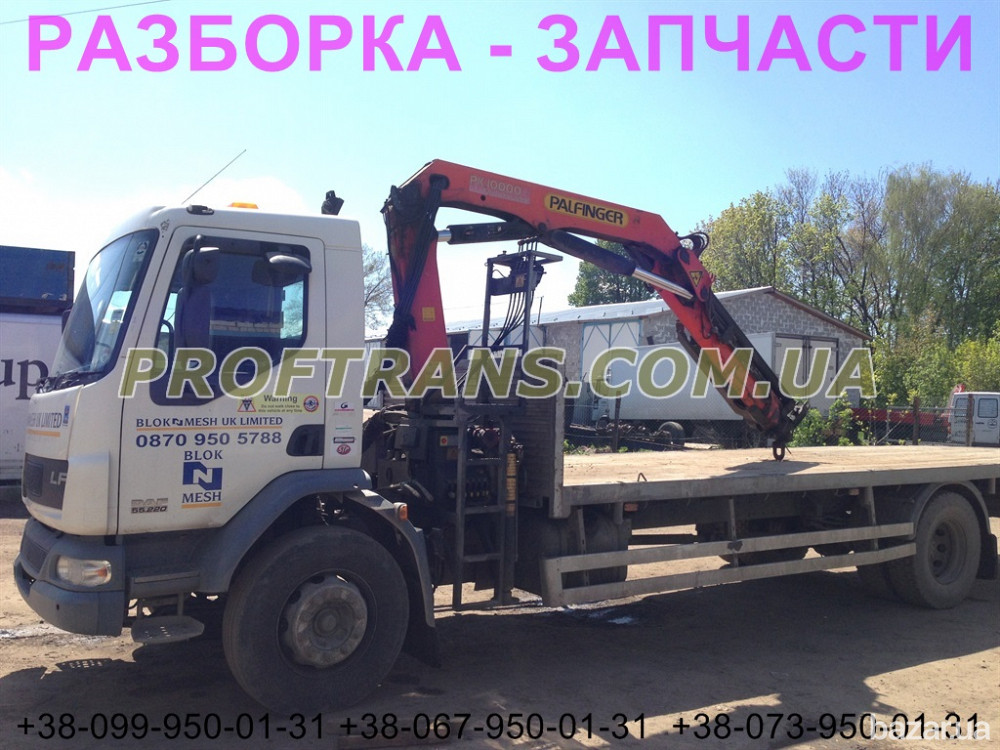 Разборка авто DAF LF 55.220 даф лф 55 авторазборка запчасти Днепр - изображение 1