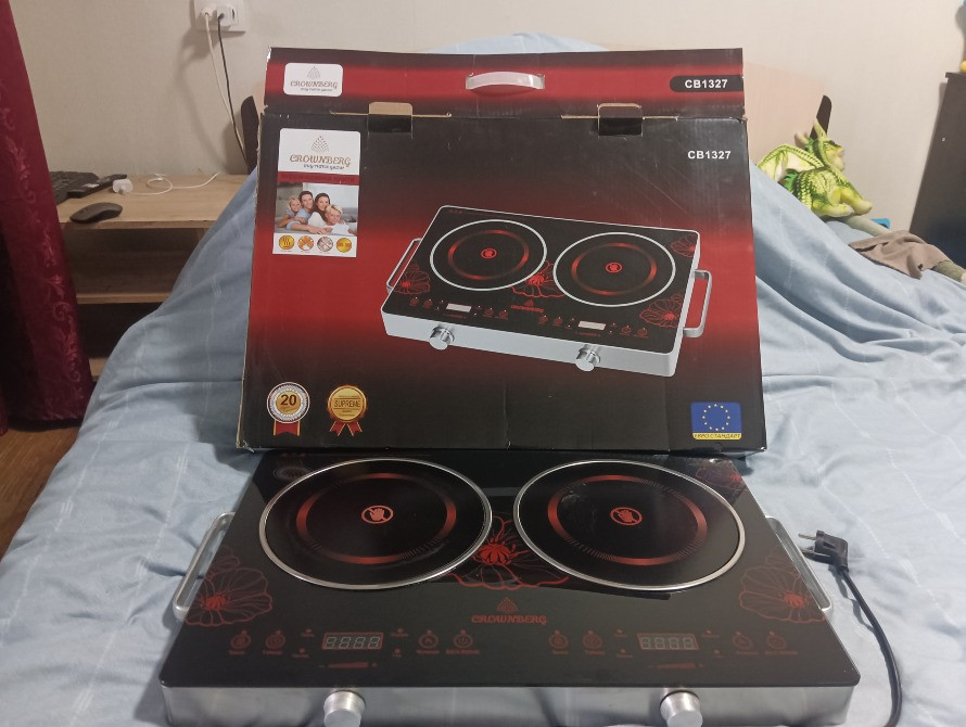 Инфракрасная электроплита с индукционным нагревом Дніпро - зображення 4