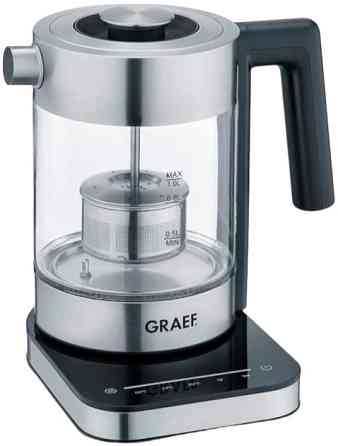 Электрочайник GRAEF WK350EU 1 л серебристый Киев