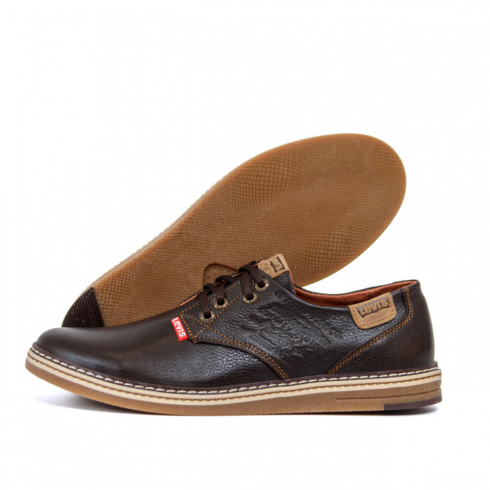 Мужские кожаные туфли Stage1 Chocolate Киев - изображение 1