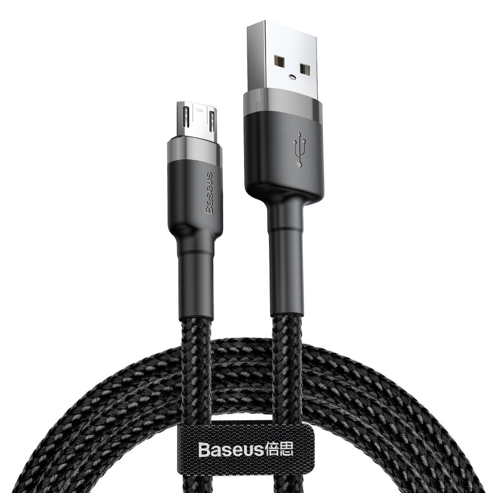 Дата кабель Baseus Cafule MicroUSB Cable 1.5A (2m) (CAMKLF-C) Херсон - изображение 2
