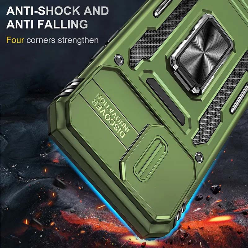 Ударопрочный чехол Camshield Army Ring для Apple iPhone 12 Pro / 12 (6.1") Херсон - зображення 7