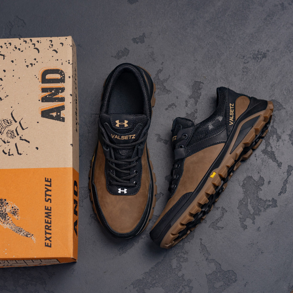 Мужские кожаные кроссовки Valsetz Olive Originals Київ - зображення 9