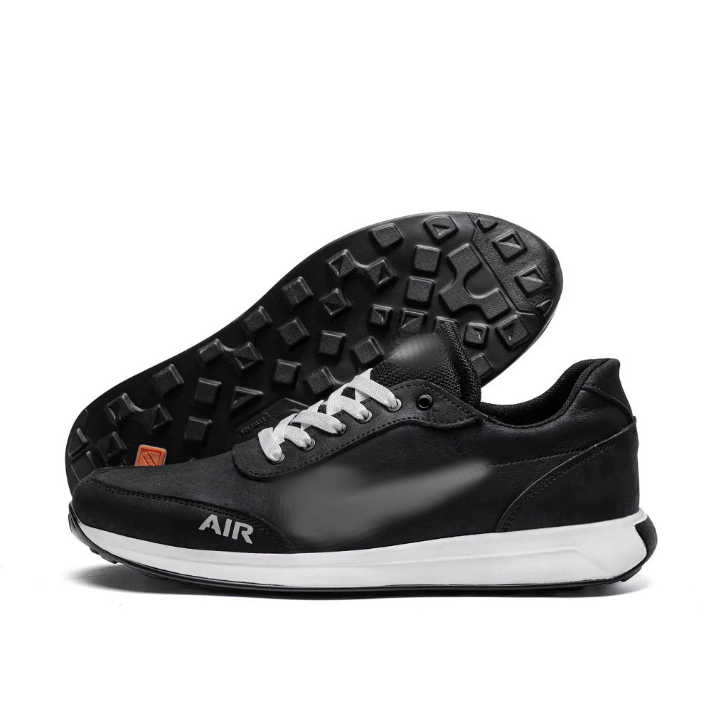 Мужские кожаные кроссовки  Air Black Київ - зображення 1