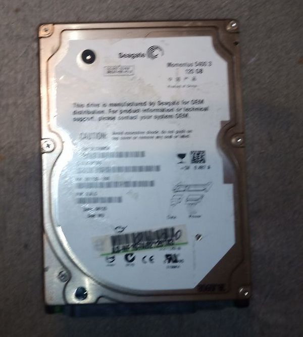 Жесткий диск 2.5" Seagate 120 Гб Київ - зображення 1