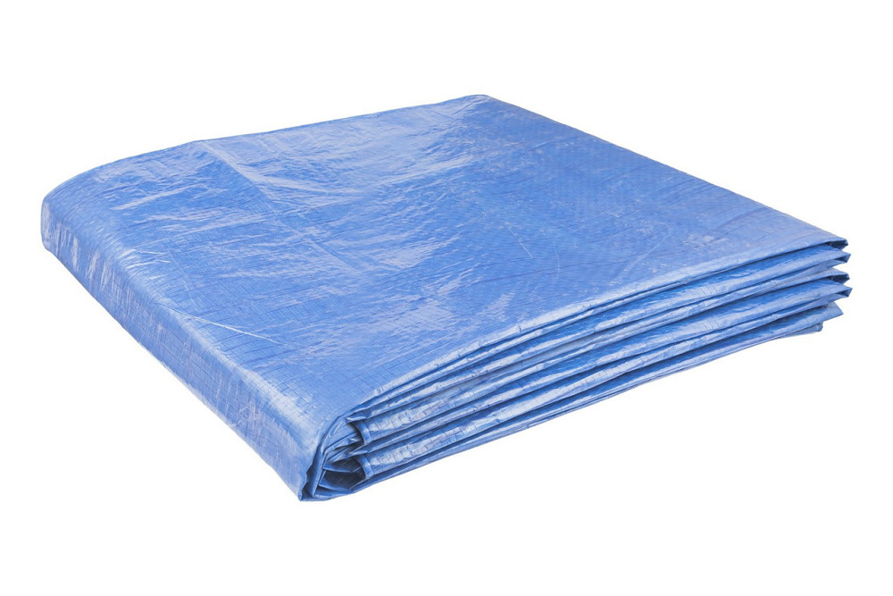 Тент универсальный MASTERTOOL TARPAULIN 3 × 5 м 65 г/м² Blue 79-9305 Харьков - изображение 6