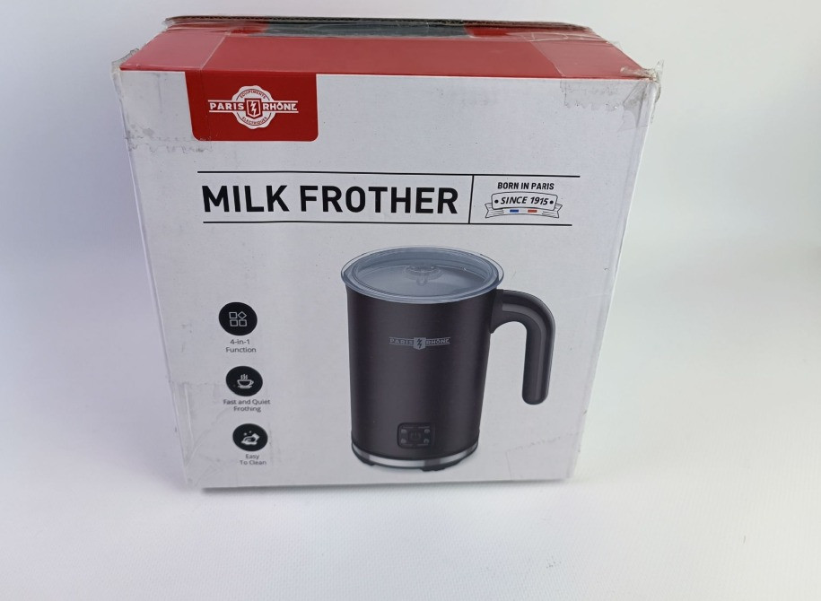 Спінювач молока PARIS RHÔNE, автоматичний капучінатор теплого та холодного молока 4-в-1 Капучинатор Косов - изображение 6