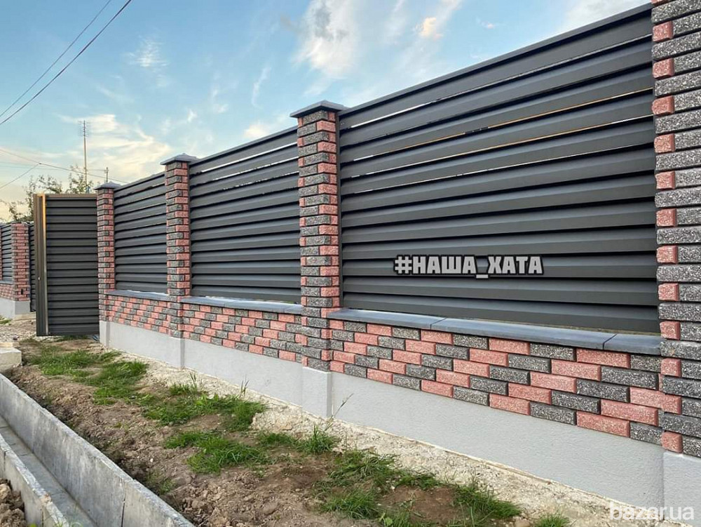 Металева огорожа - паркан від українського виробника Наша Хата Берегово - изображение 5
