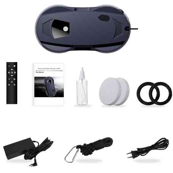 Робот для мойки окон DJET W124D с двухсторонним автоматическим распылителем воды Херсон