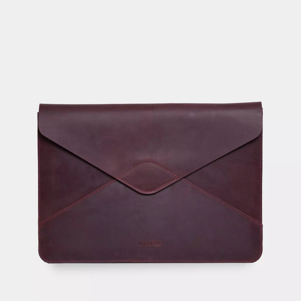 Чехол для ноутбука винтажный Incarne Message MacBook Air 15" 2023-2025 message-burgundy-vintage-air- Київ - зображення 1