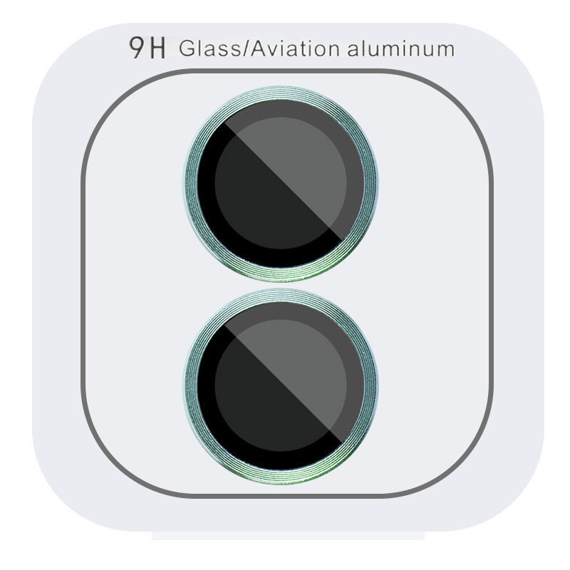 Защитное стекло Metal Classic на камеру (в упак.) для Apple iPhone 16 (6.1") / 16 Plus (6.7") Херсон - зображення 1