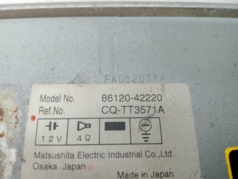 Магнитофон Toyota RAV 4 2005-2016 8612042220 (Арт. 60537) Київ - зображення 4