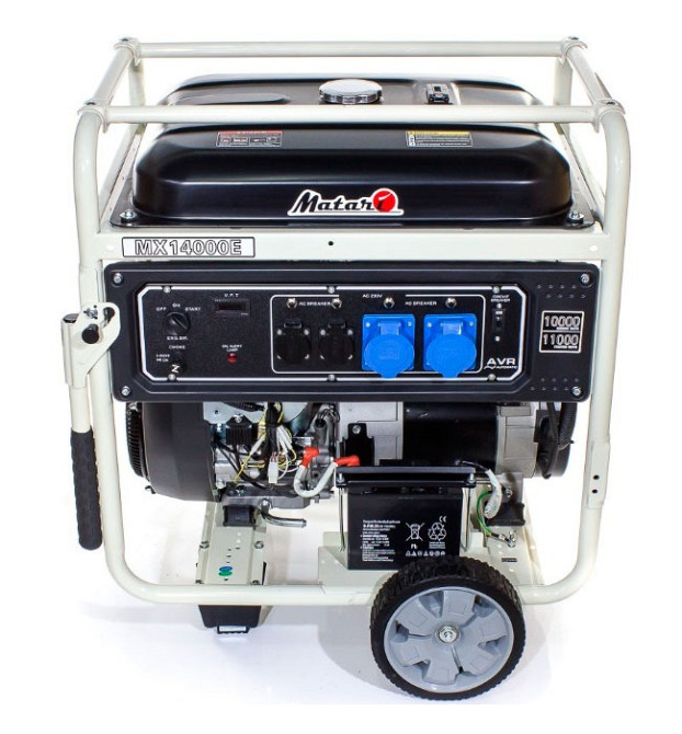 Надійний генератор Matari MX14000E з оперативною доставкою Киев - изображение 3