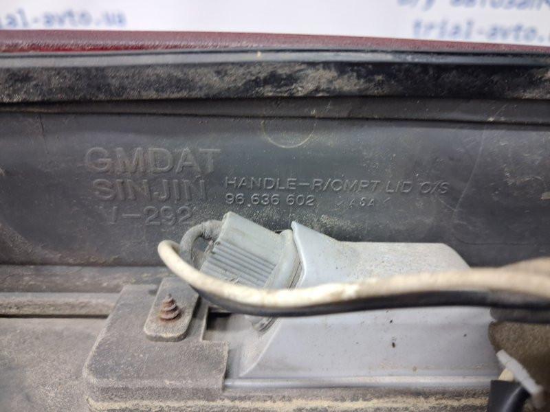 Фонарь крышки багажника Chevrolet Epica 2006-2013 96636602 (Арт. 78716) Киев - изображение 8