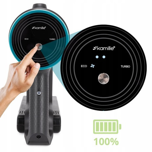 Пылесос беспроводной вертикальный 2в1 Kamille KM-6901 135 Вт Киев - изображение 6