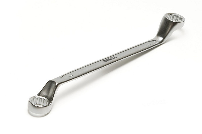 Ключ накидной MASTERTOOL COLD STAMPED 20х22 мм CrV DIN897 SS 72-2022 Харків - зображення 1