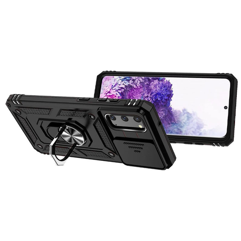 Ударопрочный чехол Camshield Serge Ring для Samsung Galaxy S20 FE Херсон - зображення 3