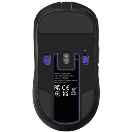Мишка Proove Gaming Superfight Wired Black/Purple (GMSW00102001) Харків