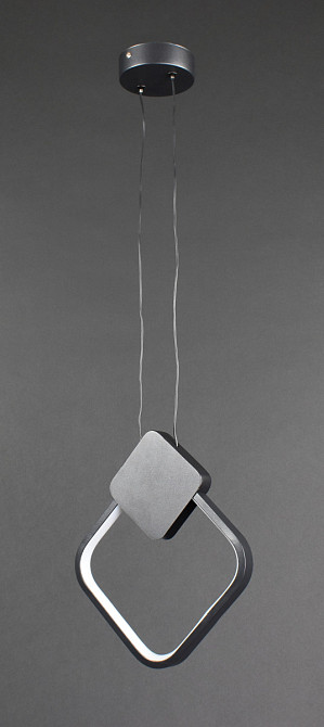 Люстра стельова LED JU14-240-bk Чорний 35-200х24х10 см. Киев - изображение 1