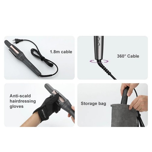 Стайлер-плойка IPARAH P-208 45 Вт черный Київ - зображення 3