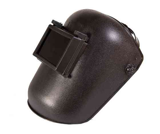 Щиток сварщика MASTERTOOL "Евро 2" откидной смотровое окно 80х110 мм оголовье 81-0022 Харків