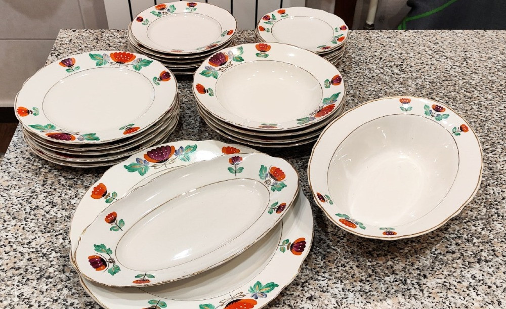 Продам красивый столовый сервис 24 предмета Коростельский фарфор Харьков - изображение 4