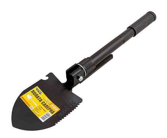 Лопата саперная MASTERTOOL 95х125х415 мм складная с чехлом 14-6280 Харьков