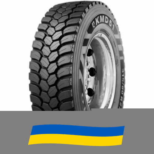 315/80 R22.5 Kumho KMD51 156/150K Ведущая шина Київ - зображення 2