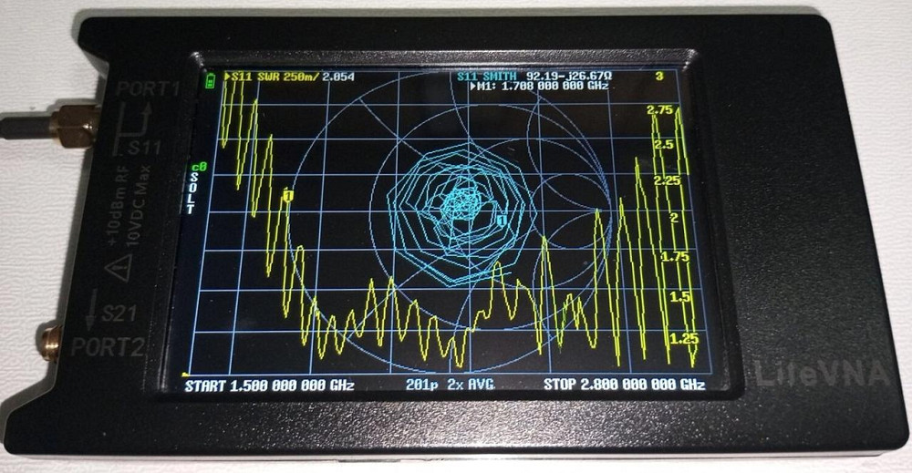 Антенна Yagi 1700-2700 МГц, 18 dBi, до 25 Вт, кабель 1,5 м, RP SMA Днепр - изображение 2