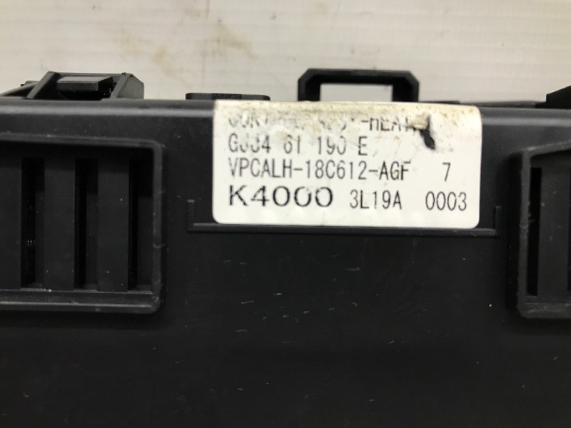 Блок управления климат-контролем Mazda 6 2012- GJJ461190E (Арт. 31119) Київ - зображення 3