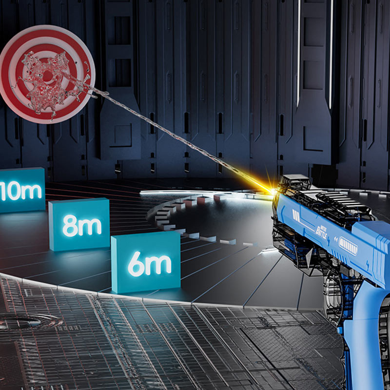 Водный аккумуляторный пистолет Water Gun 66-35 (500ml) with lithium battery Херсон - изображение 4